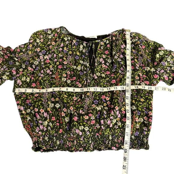 Amanda Uprichard Orleans Long Sleeve Top in Charmont Size Large - Picture 8 of 12